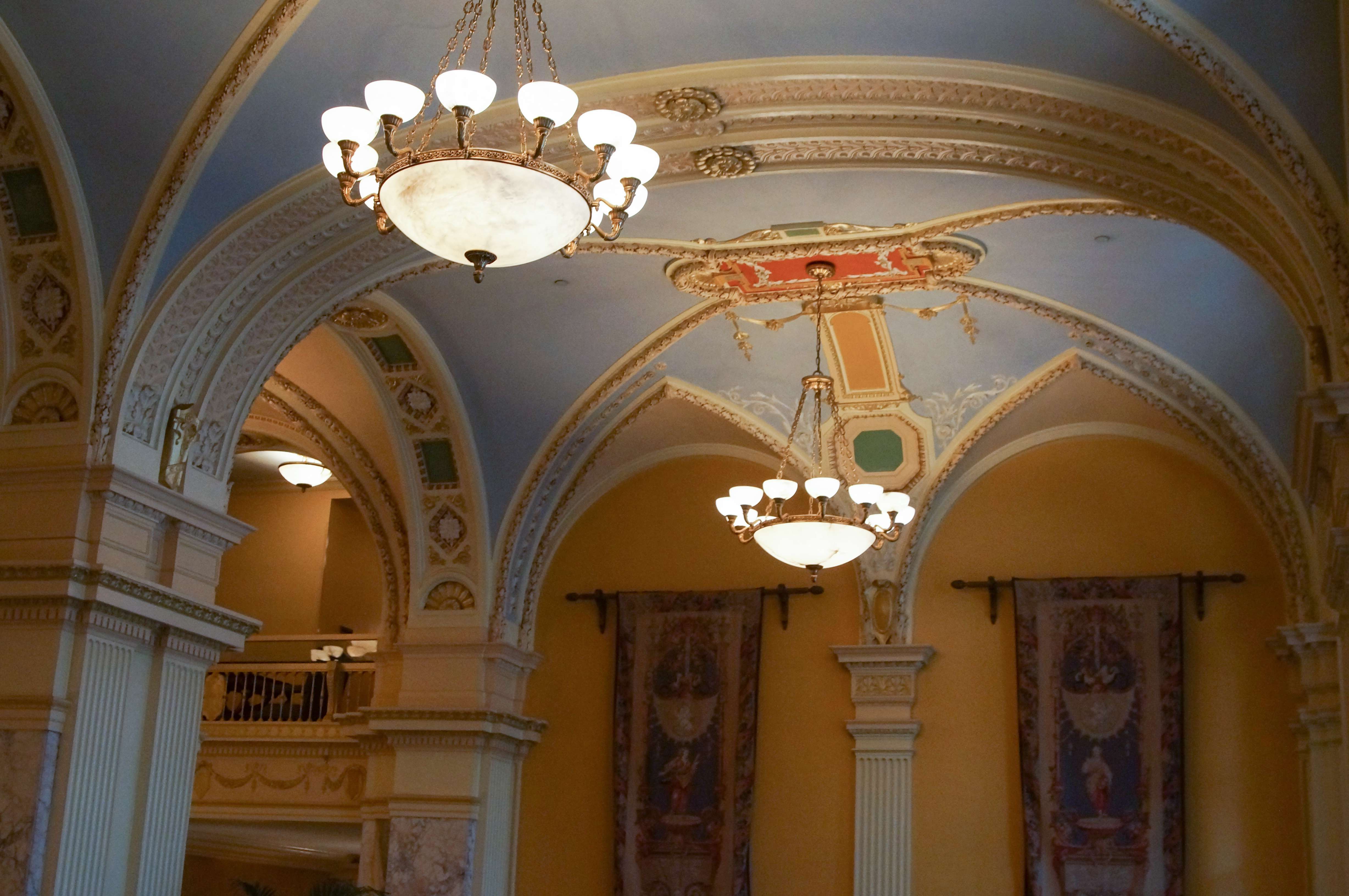 Inside of Hermitage Hotel