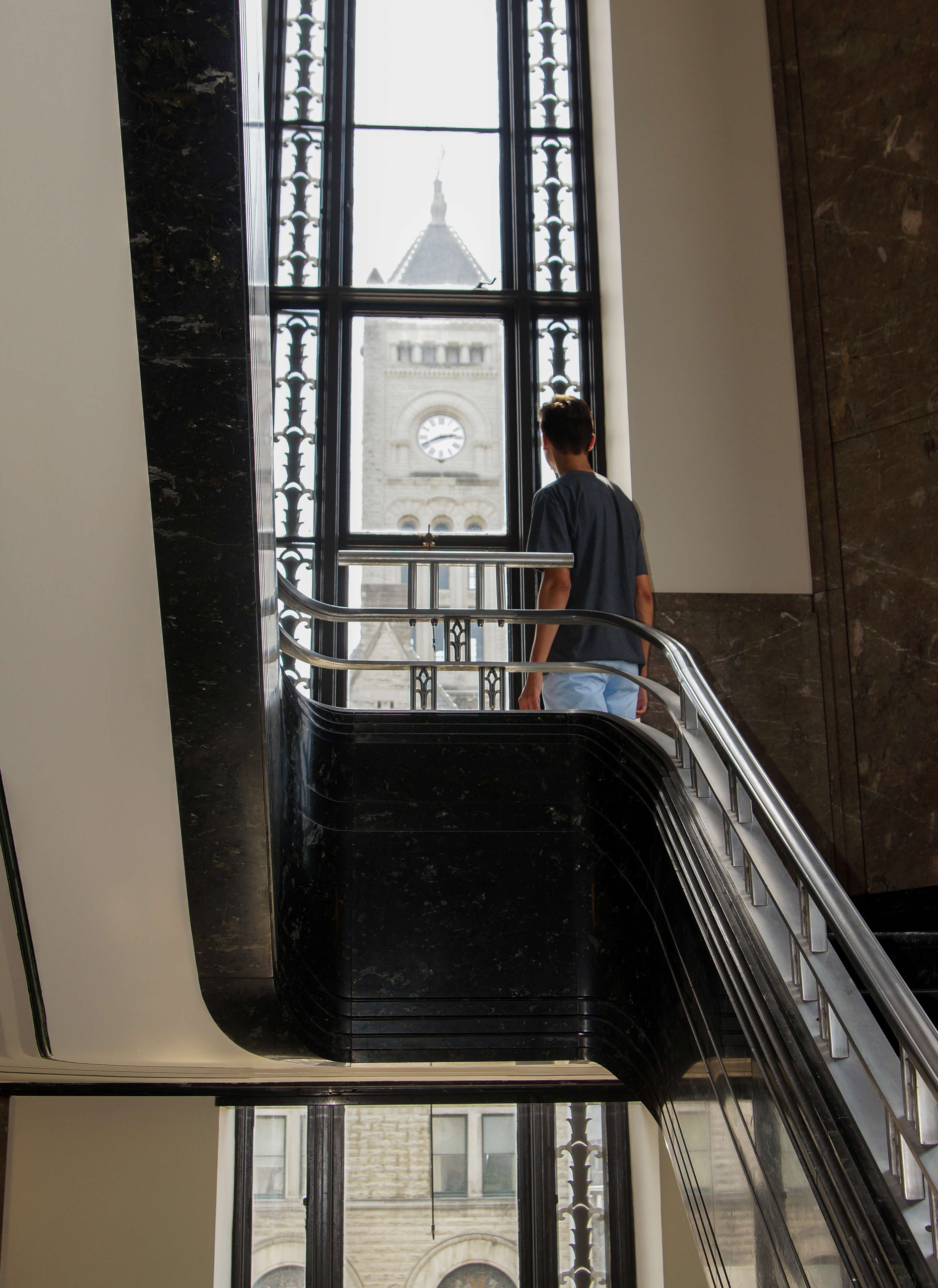 View of Union Station at Frist Museum