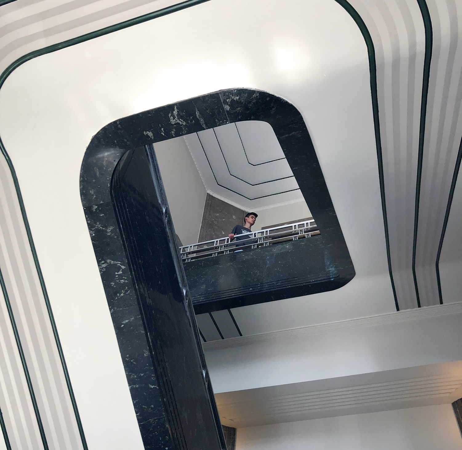 Stairs at Frist Museum