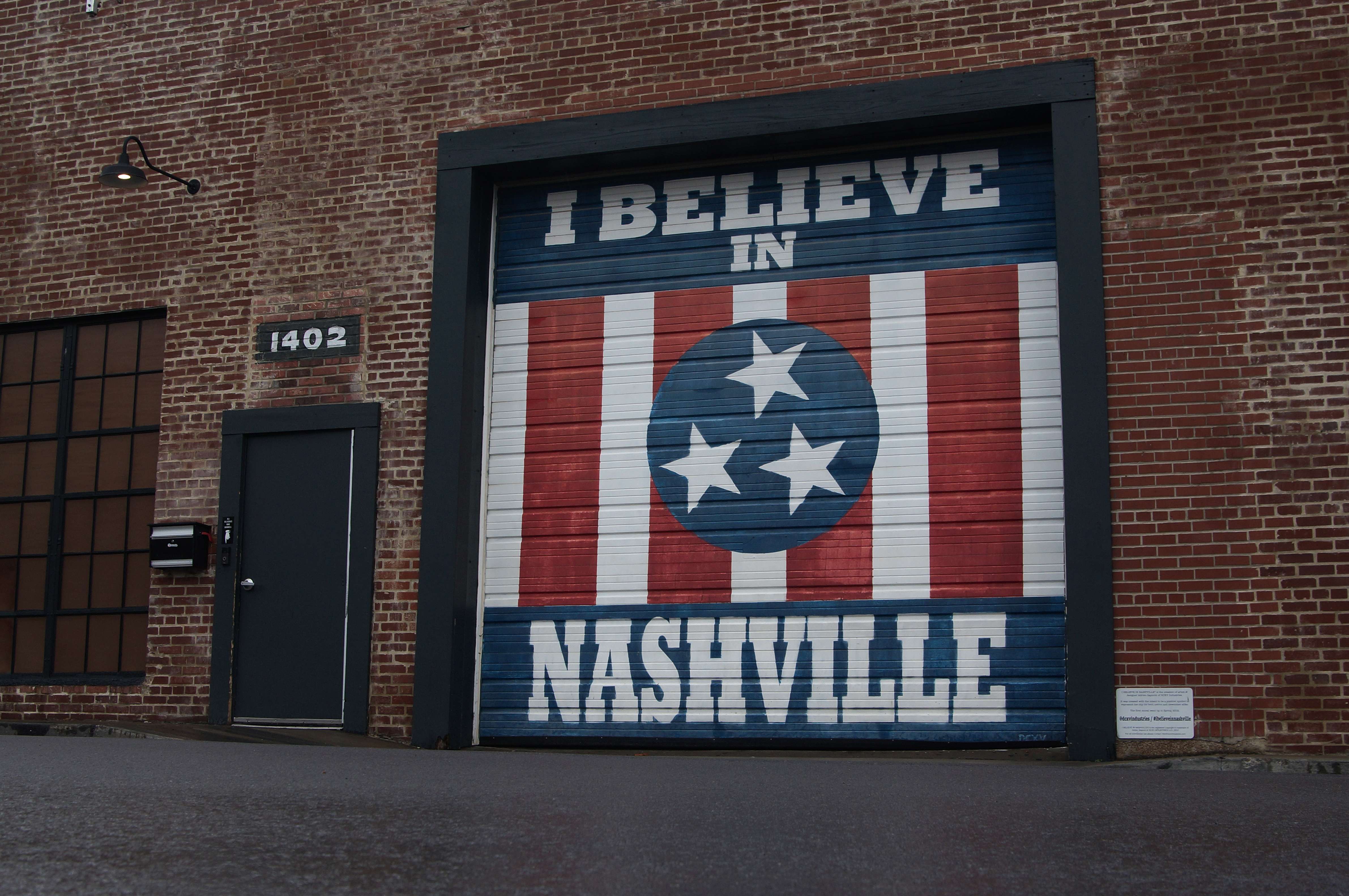 I Believe in Nashville Marathon Village Mural
