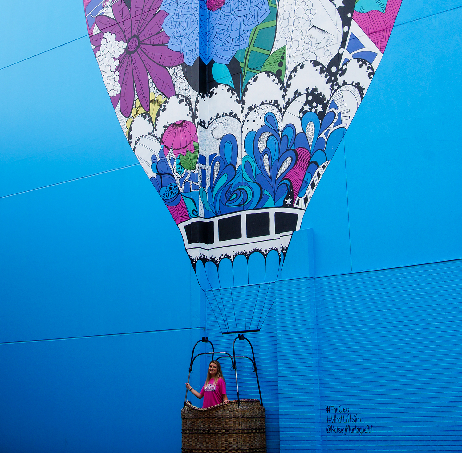Hot Air Balloon Mural